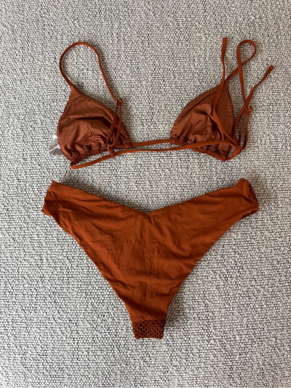 WeWoreWhat Crochet Shell Bikini Set - Picture 6 of 6